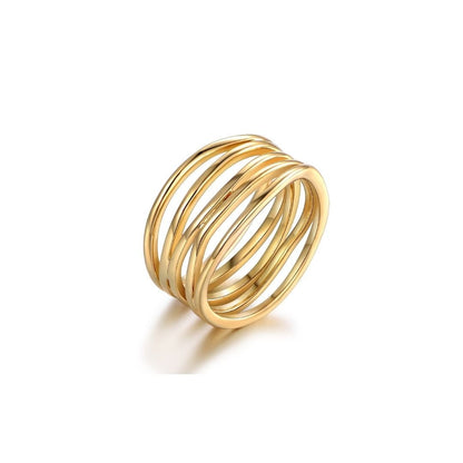 18K Gold Plated Statement Ring
