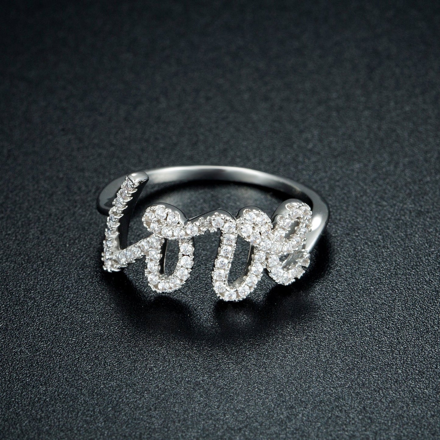 18K Gold Plated "LOVE" Ring