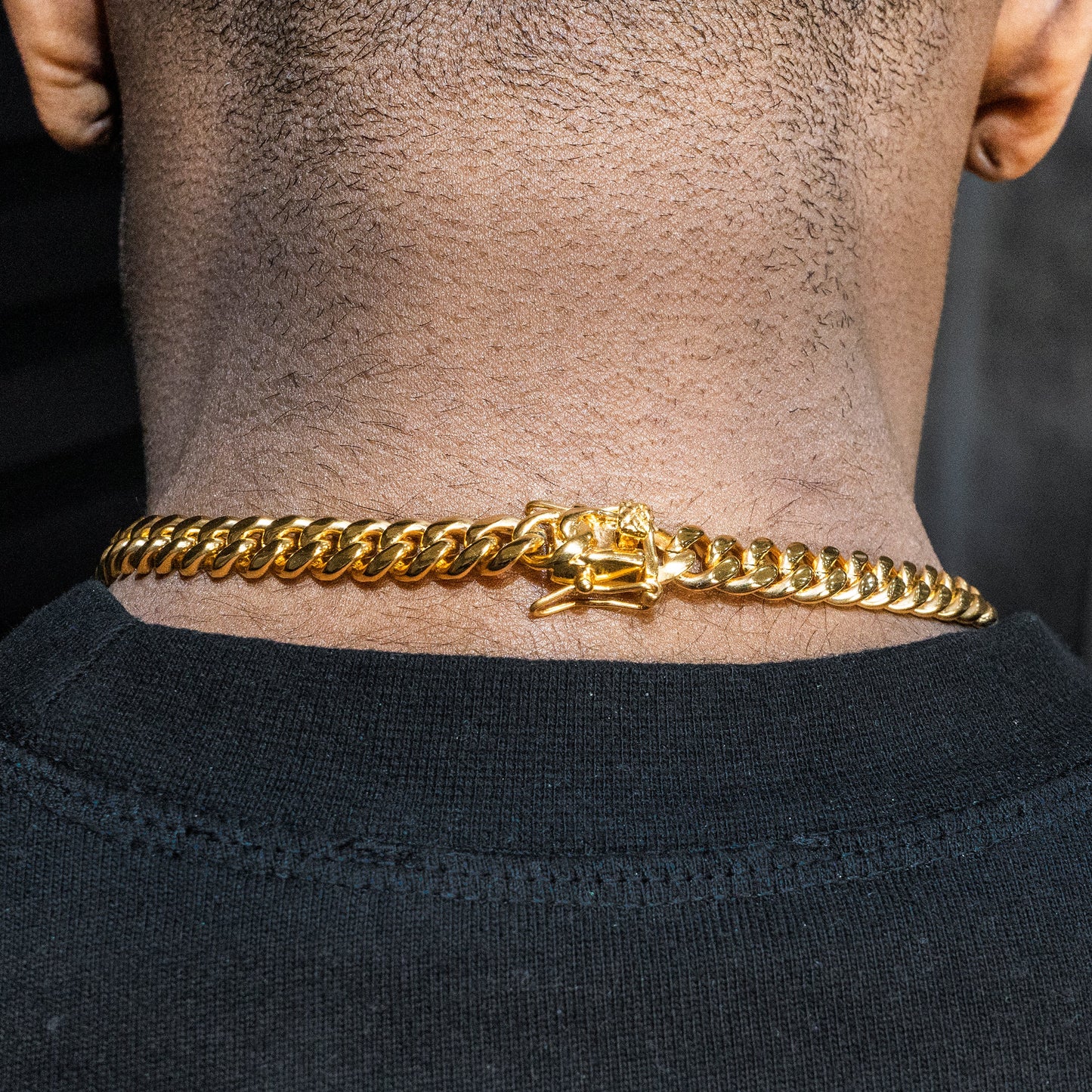 Solid Miami Cuban Link Chain