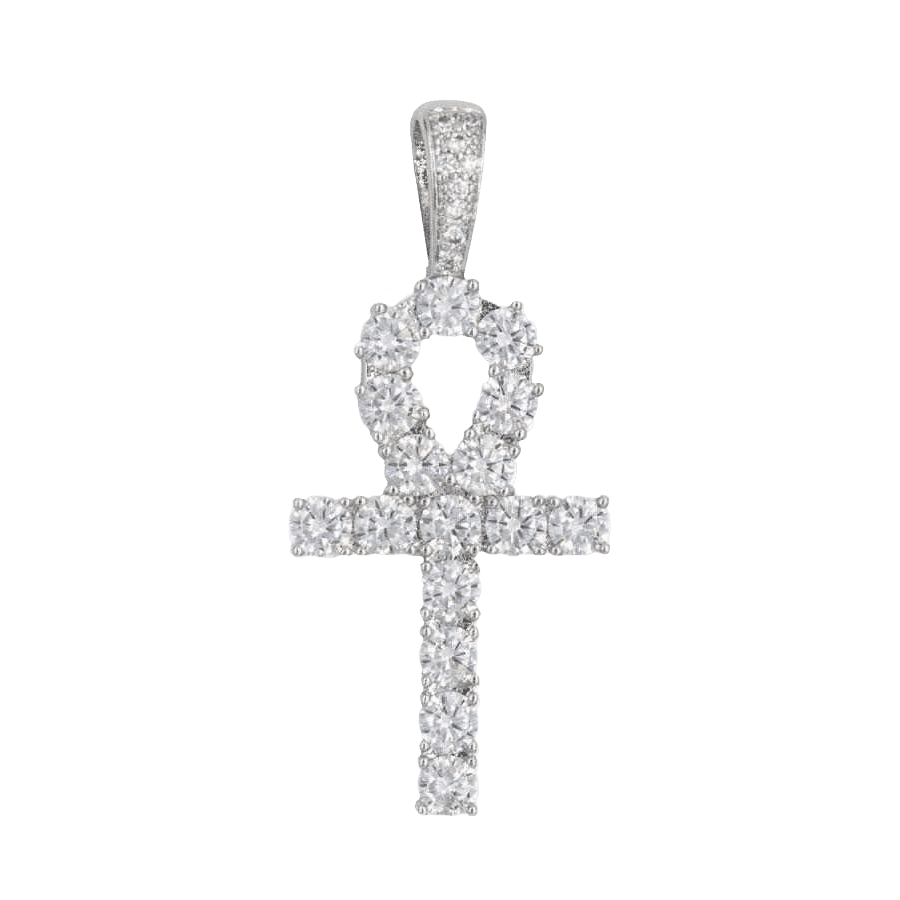 Cross Set in White Gold